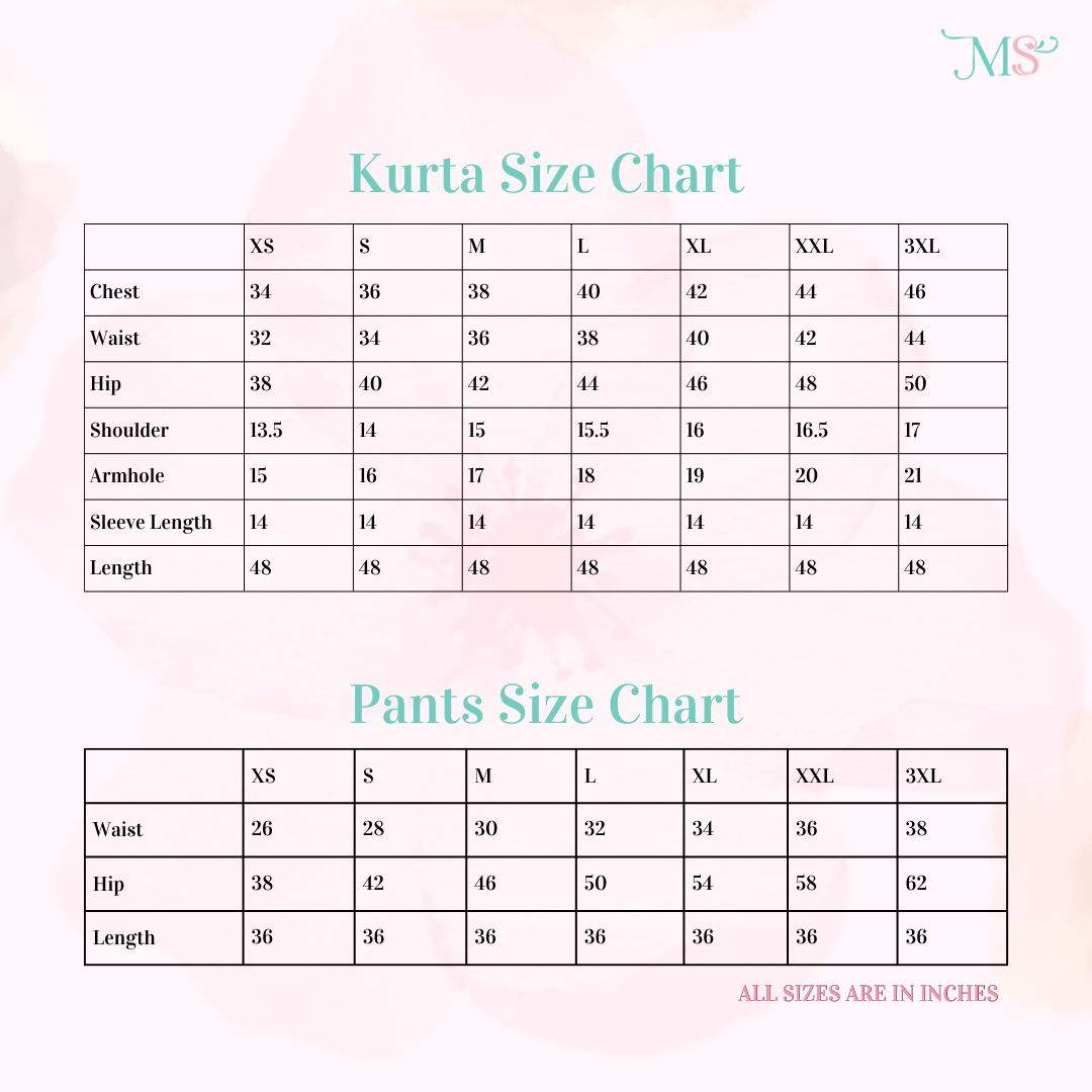Handpainted Pink chanderi shirt piece and lycra pants