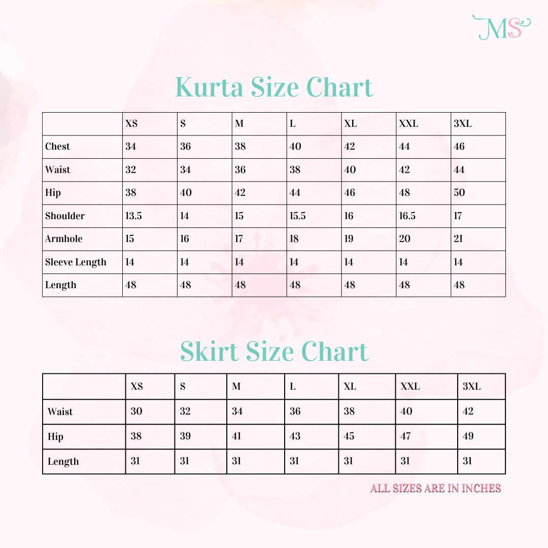 Handpainted Pink silk kurta and lehanga