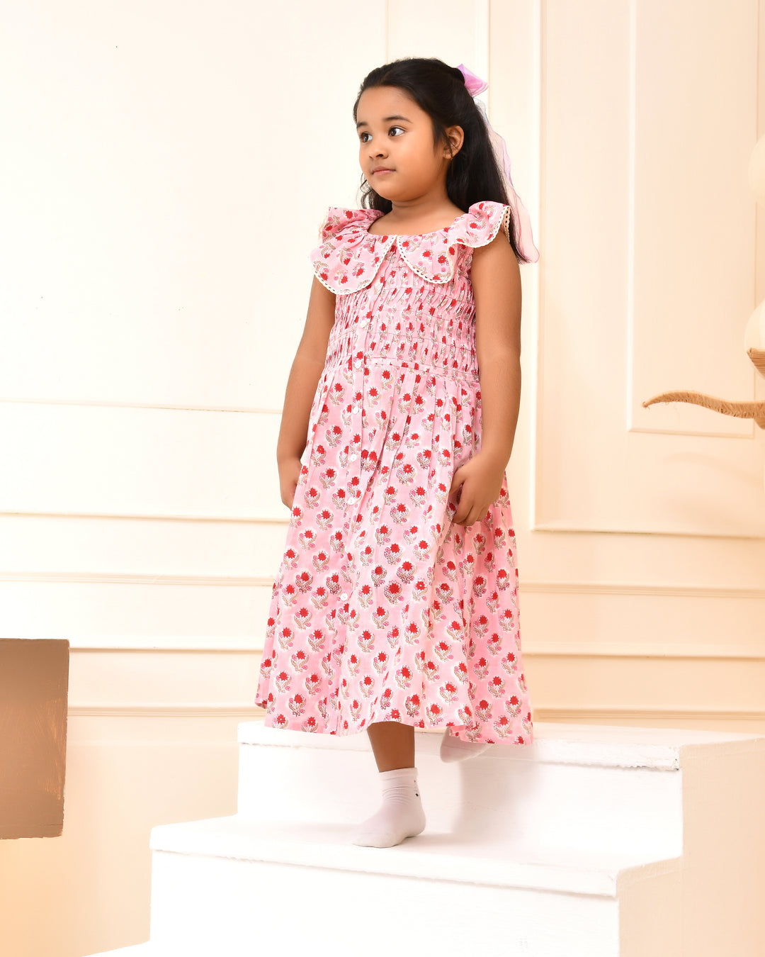 Floral Cotton Dress