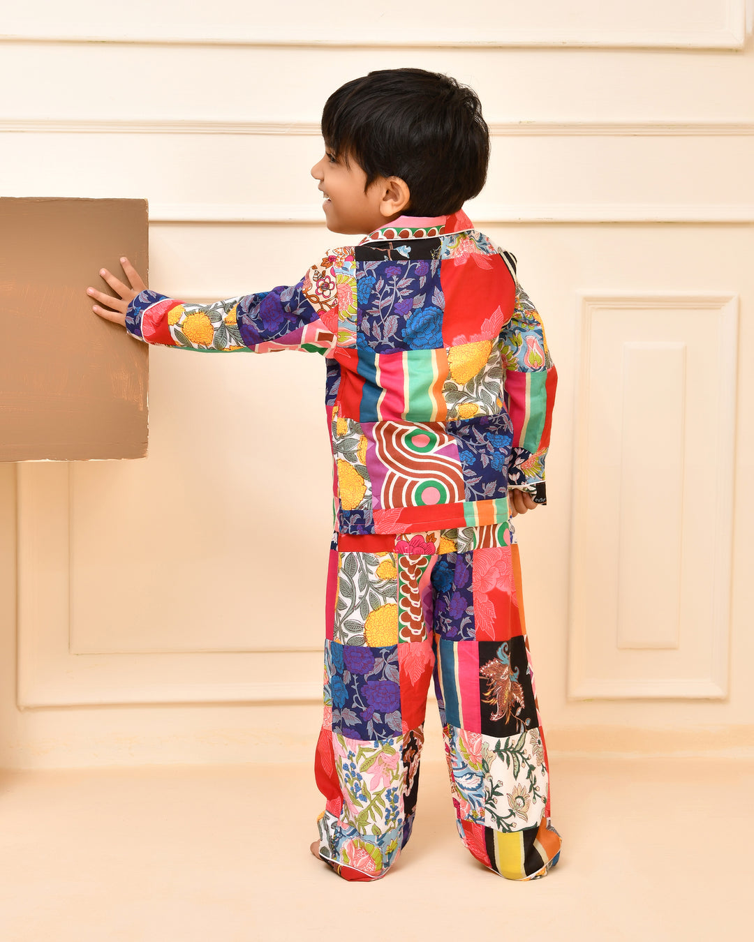 Multi patch Night Suit