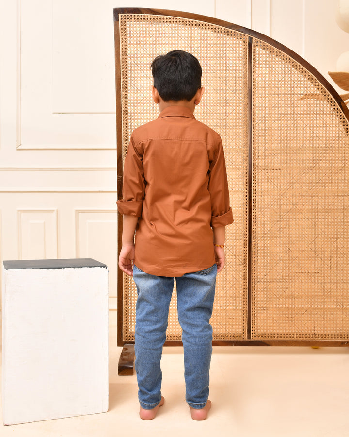 Basic Brown Shirt