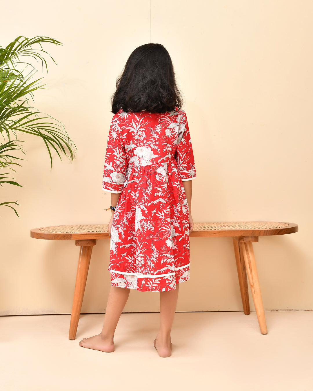 Red A-Line Dress