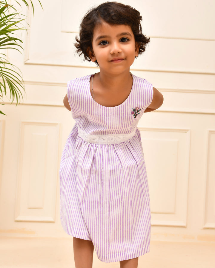 Striped Cotton Dress