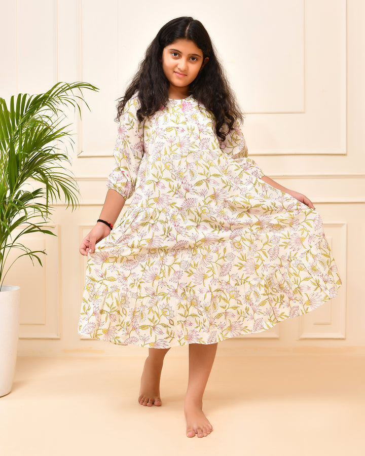 A-Line Floral Dress