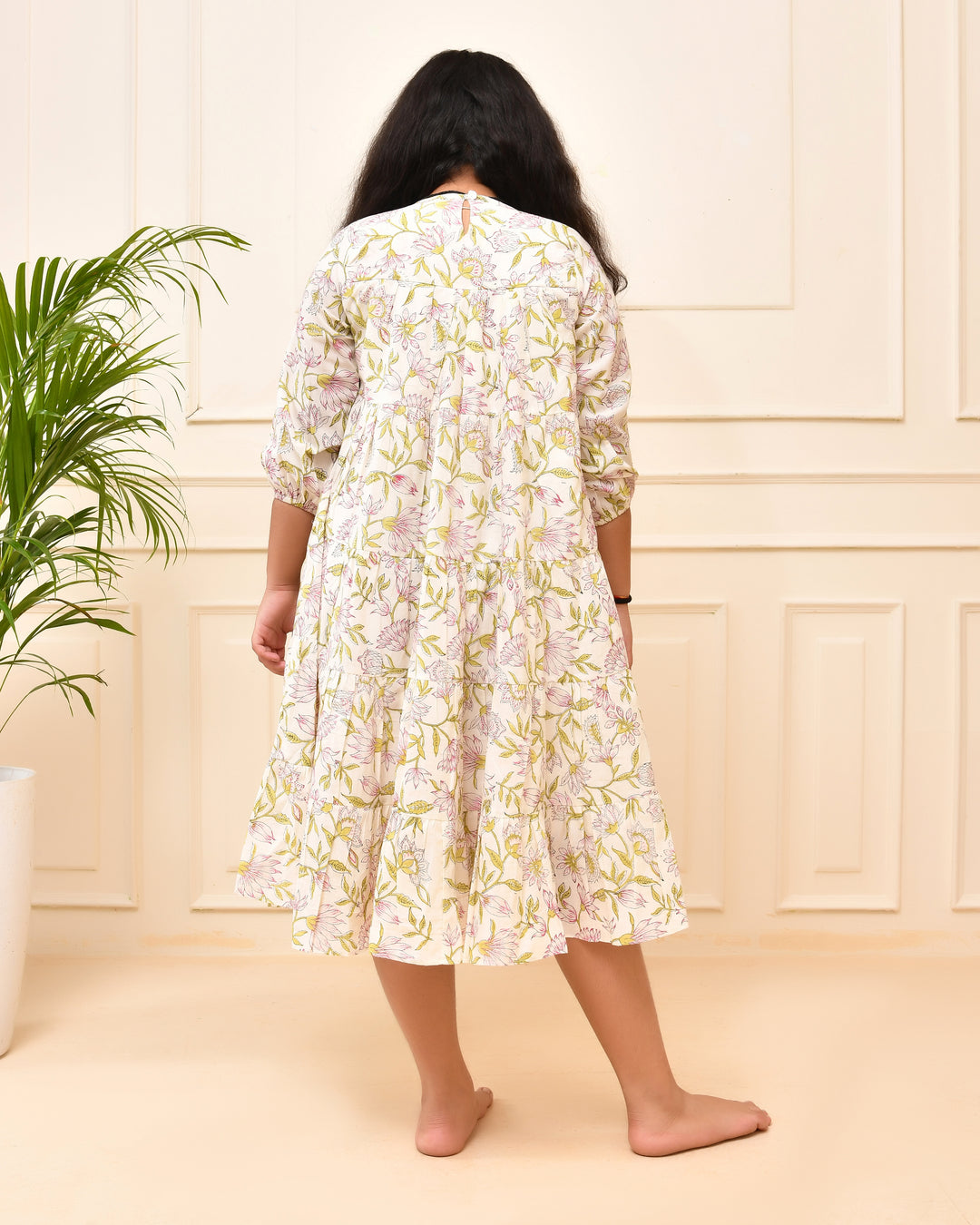 A-Line Floral Dress