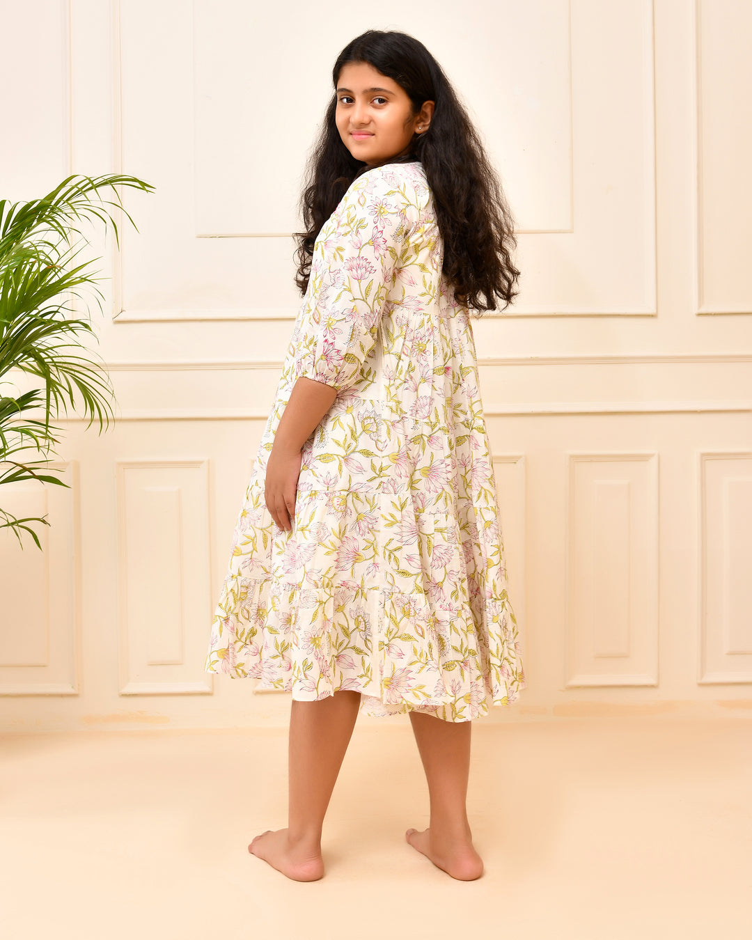 A-Line Floral Dress