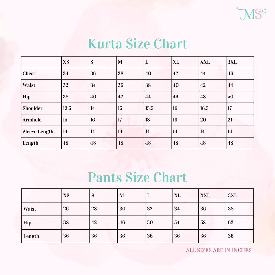 Handpainted Baby Pink Chanderi Kurta Fabric with Lycra Pants